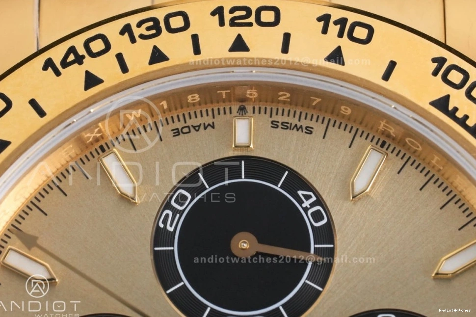 Packable 126508 Best 796 Edition VSF Dial Oyster Sub-dial 1:1 Daytona On Black YG Gain DD Weight Bracelet 0425